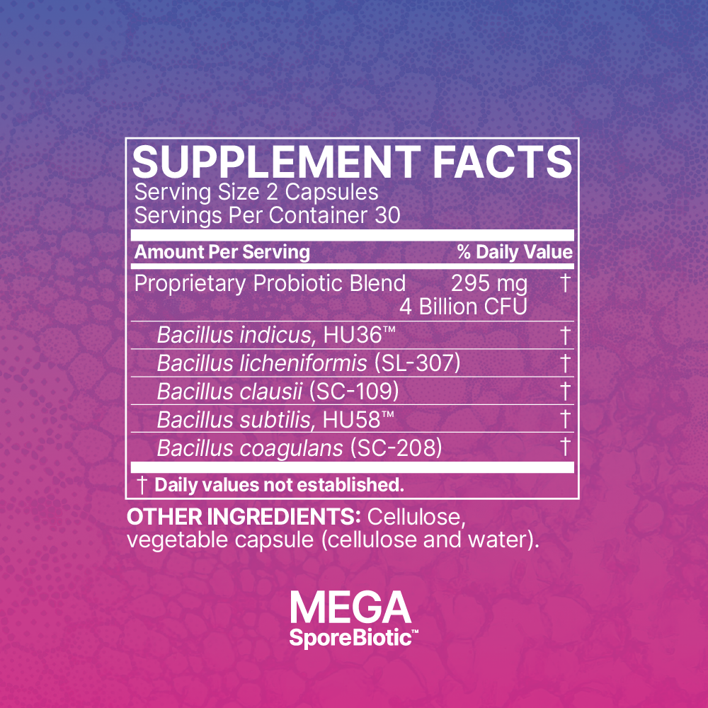 Microbiome Labs MegaSporeBiotic 60 Capsules