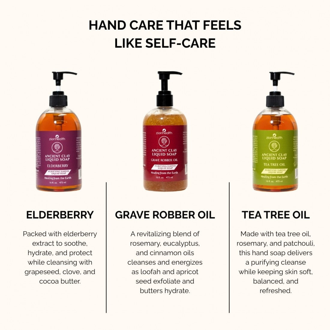 Liquid Hand Soap Trio Holiday Bundle