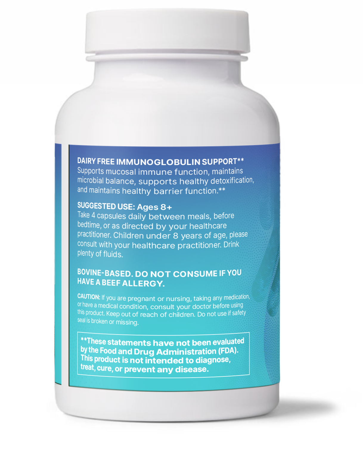 Microbiome Labs Mega IgG2000 120 Capsules