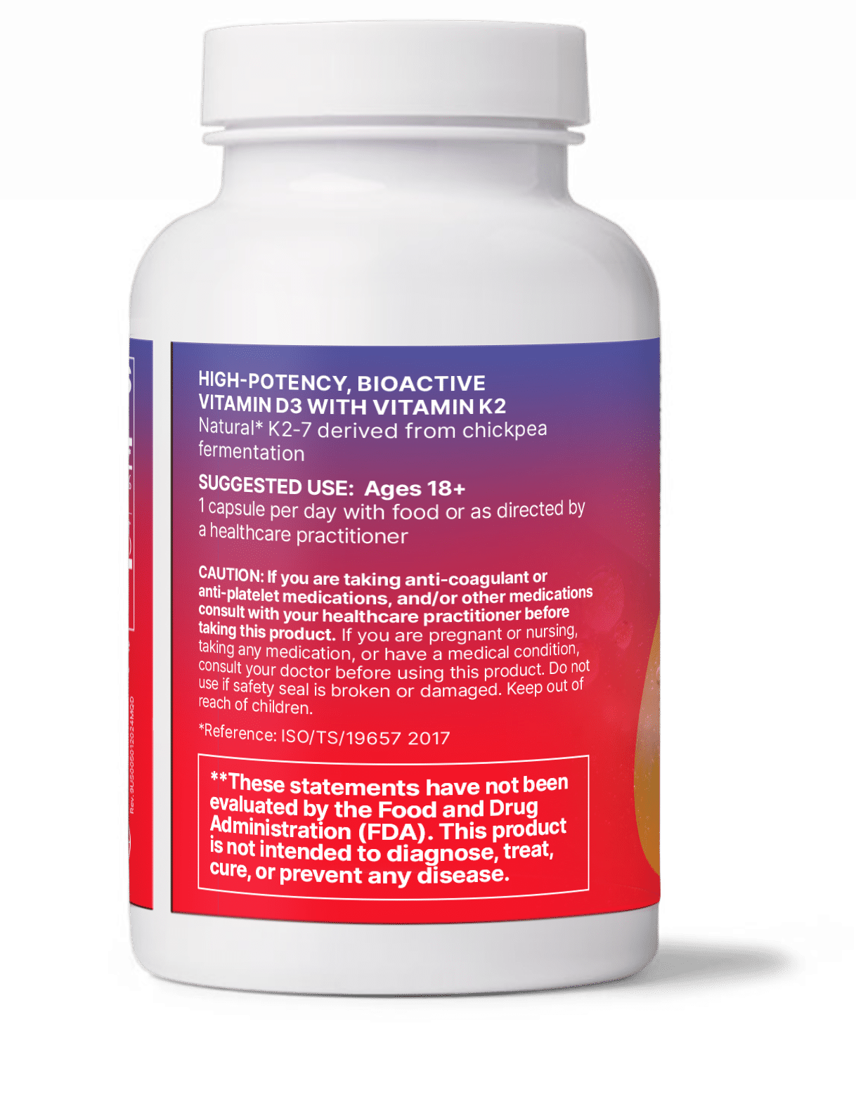 Microbiome Labs MegaQuin K2+D3 60 Capsules