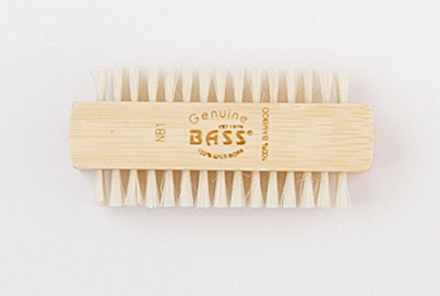 BASS Deluxe 100% Boar 2 Sided Nail Brush