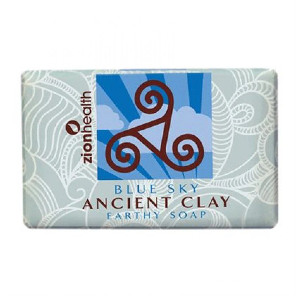 Zion Health Ancient Clay Soap - Blue Sky 6 oz.