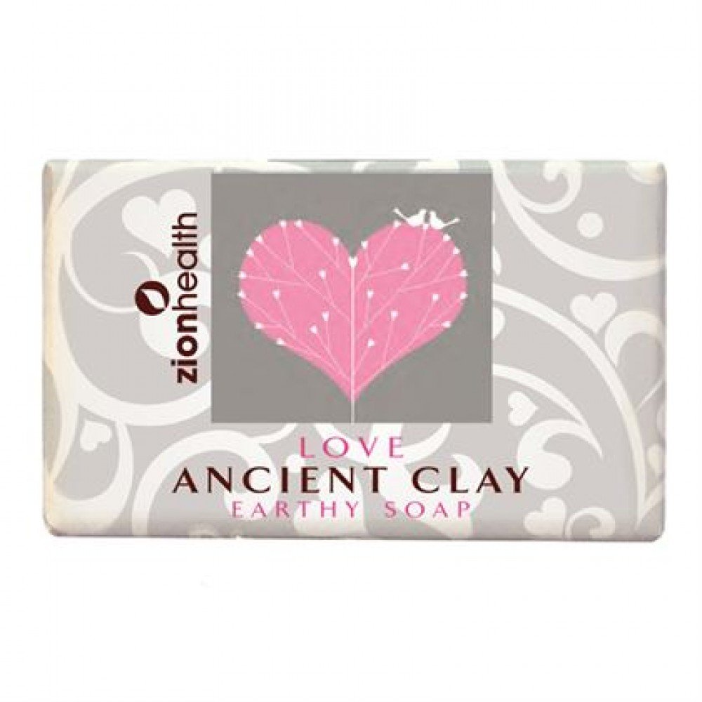 Zion Health Ancient Clay Soap - Love (Wild African Violet) 6 oz.