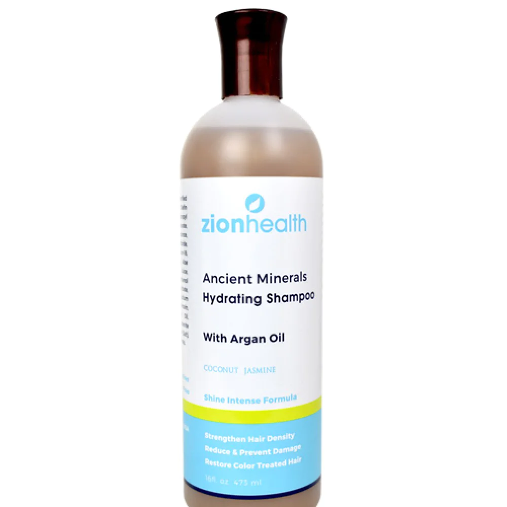 Zion Health Minerals Hydrating Shampoo with Argan Oil 16 oz.