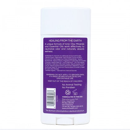 Zion Health CLAYDRY BOLD Vegan Deodorant - Oud 2.8 oz.