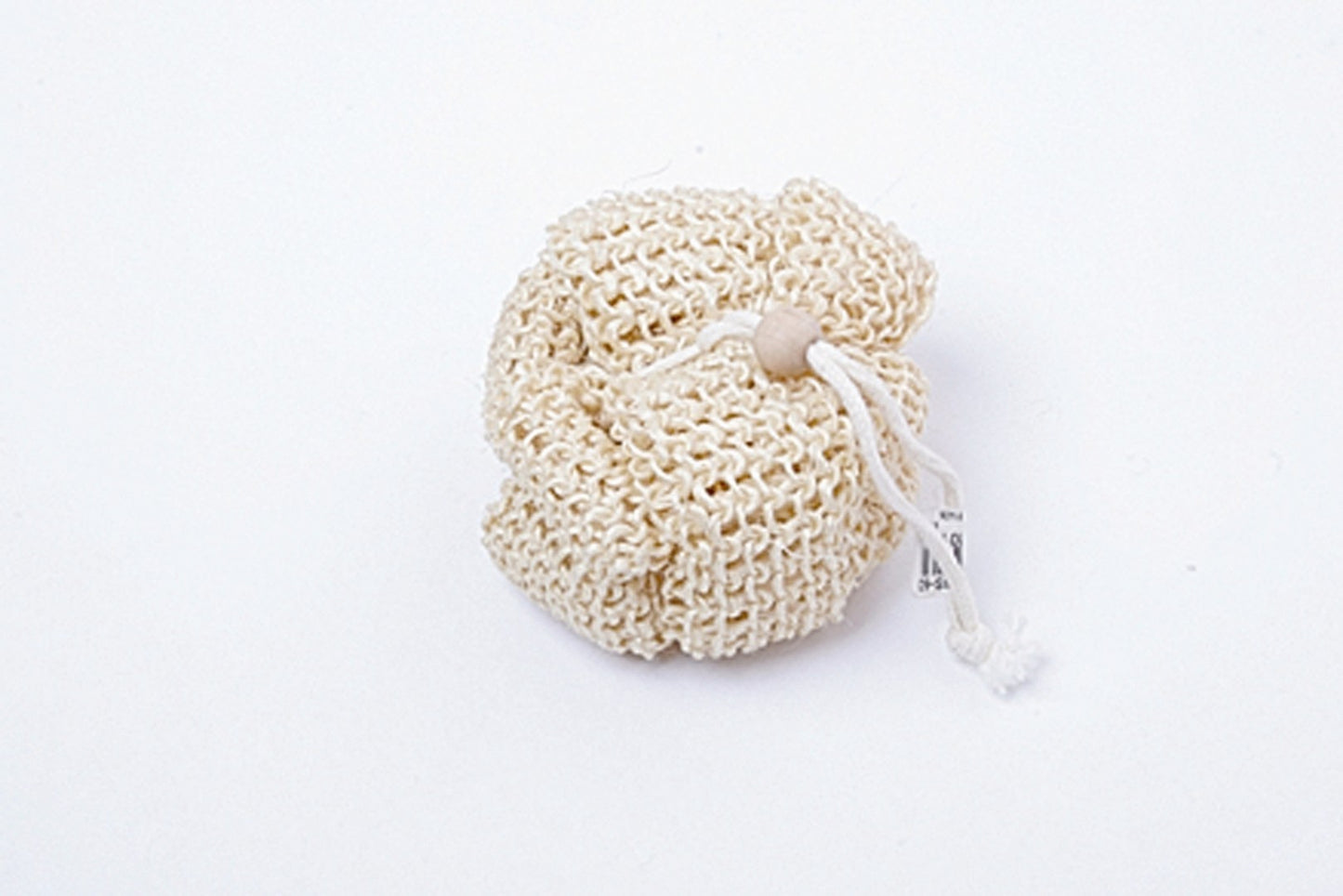 BASS Sisal Flower Sponge, Knitted Style - Firm