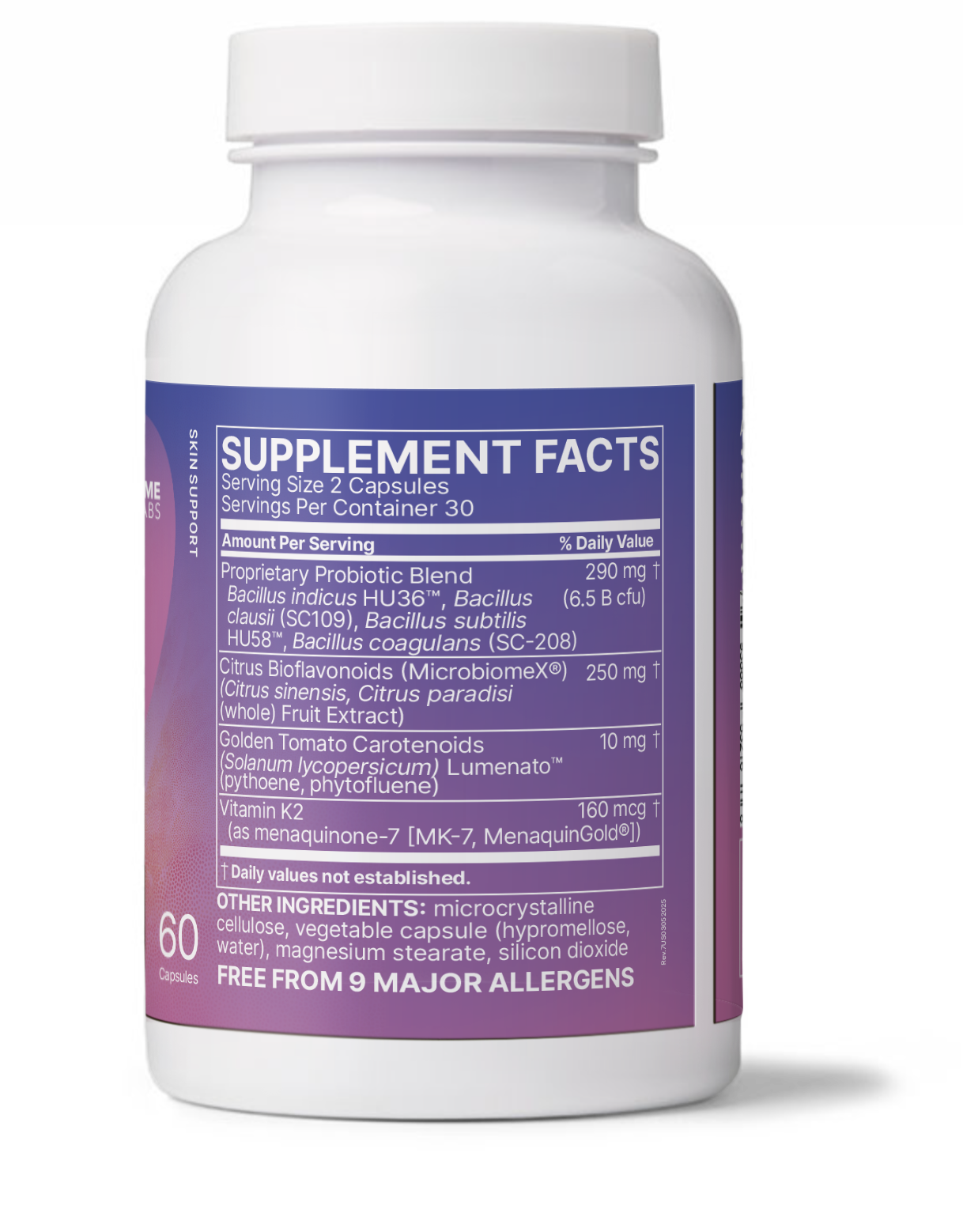 Microbiome Labs Serene Skin 30 Capsules