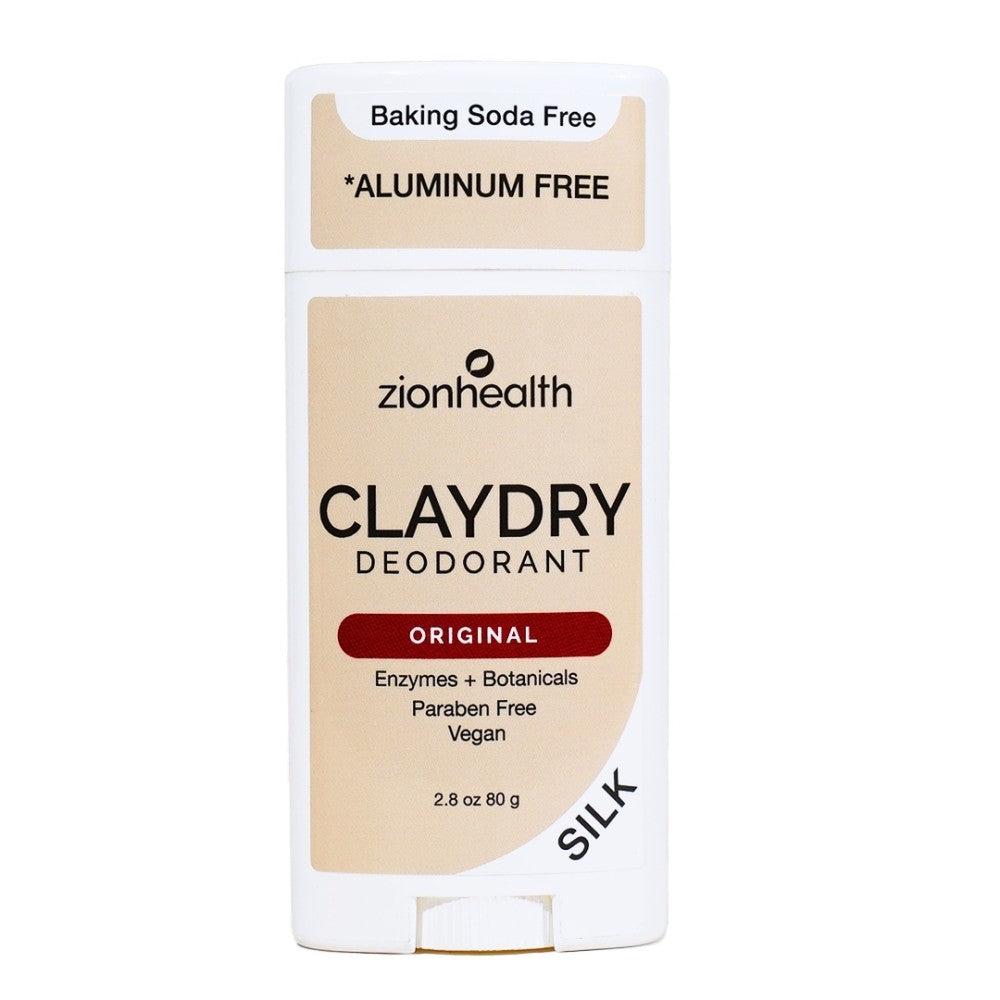 Zion Health CLAYDRY SILK Original deodorant 2.8 oz