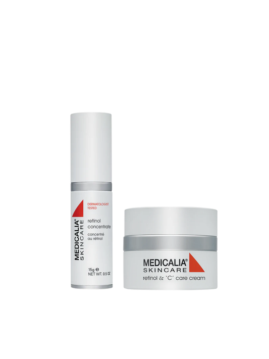 Retinol Radiance Duo - Retinol Concentrate + Retinol & “C” Care Cream