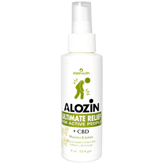 Zion Health Alozin Ultimate Relief Spray + CBD