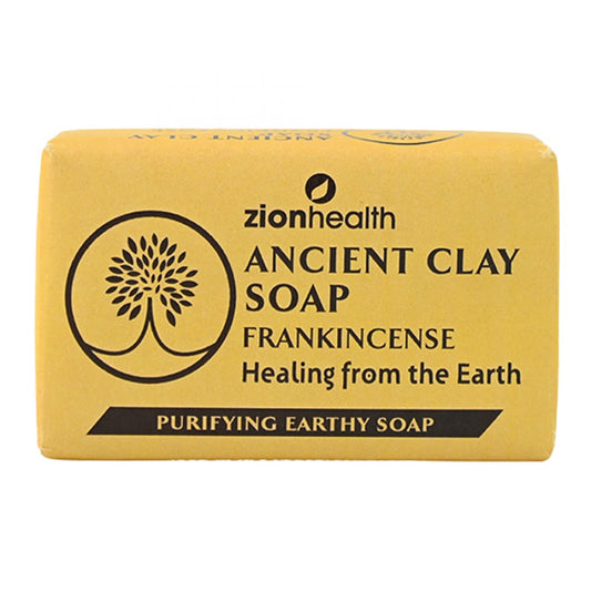 Zion Health Ancient Clay Soap - Frankincense 6 oz.
