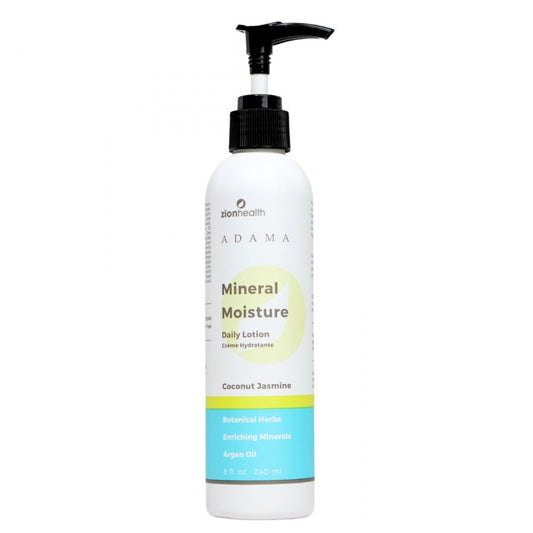 Zion Health Moisture Intense Lotion with Argan Oil - Coconut Jasmine 8oz.