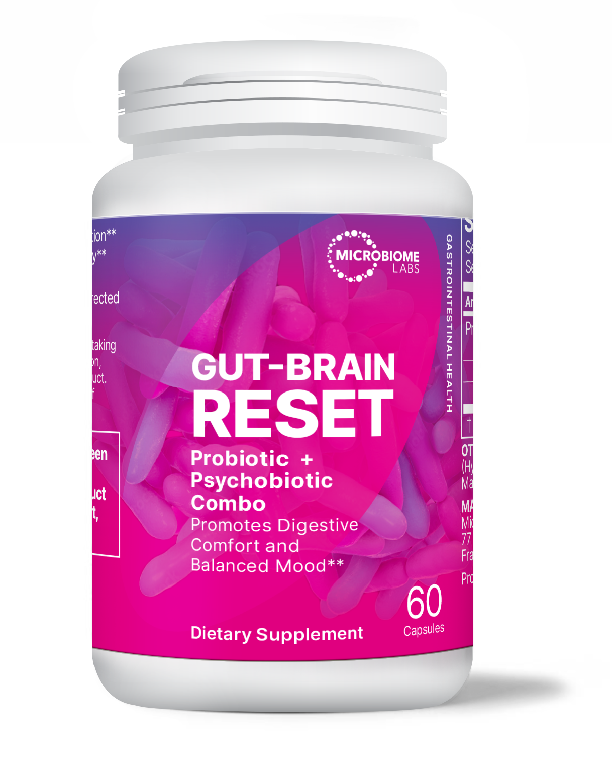 Microbiome labs Gut-Brain Reset 60 Capsules