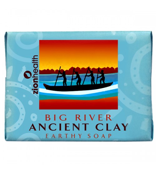 Zion Health Ancient Clay Soap - Big River 6 oz.