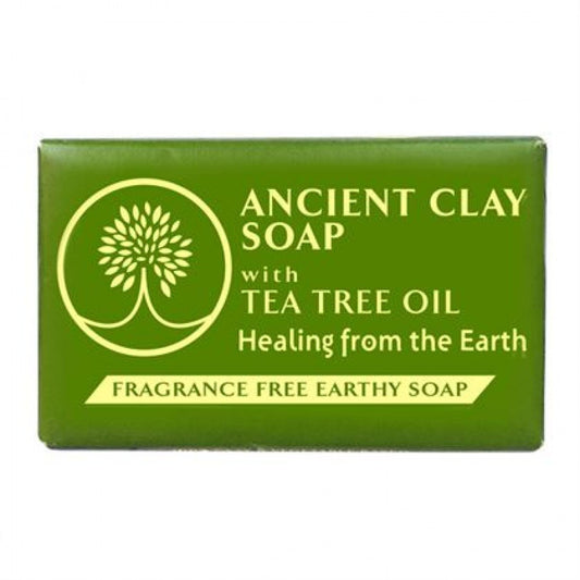 Zion Health Ancient Clay Soap - Tea Tree Oil 6 oz.