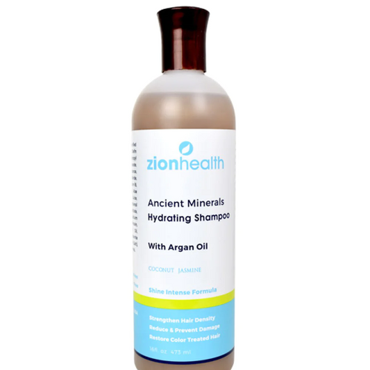 Zion Health Minerals Hydrating Shampoo with Argan Oil 16 oz.