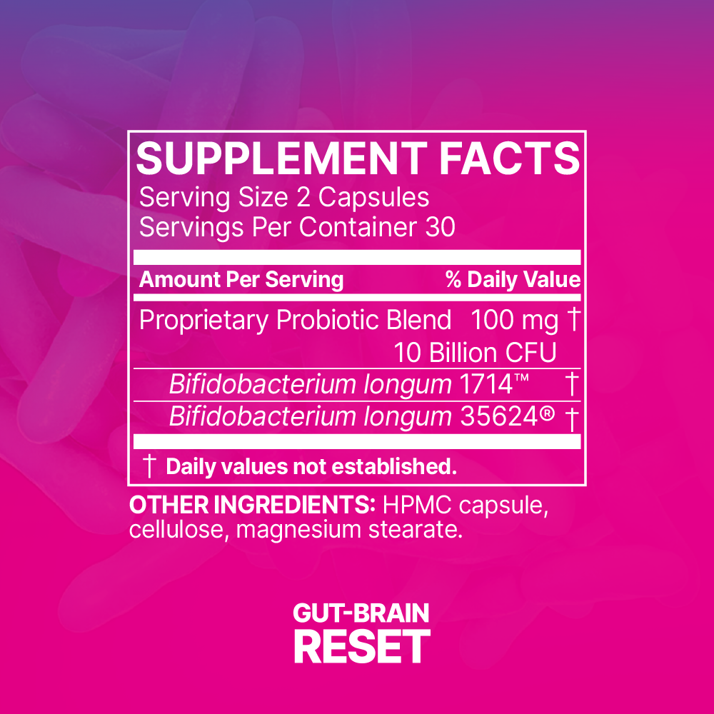 Microbiome labs Gut-Brain Reset 60 Capsules