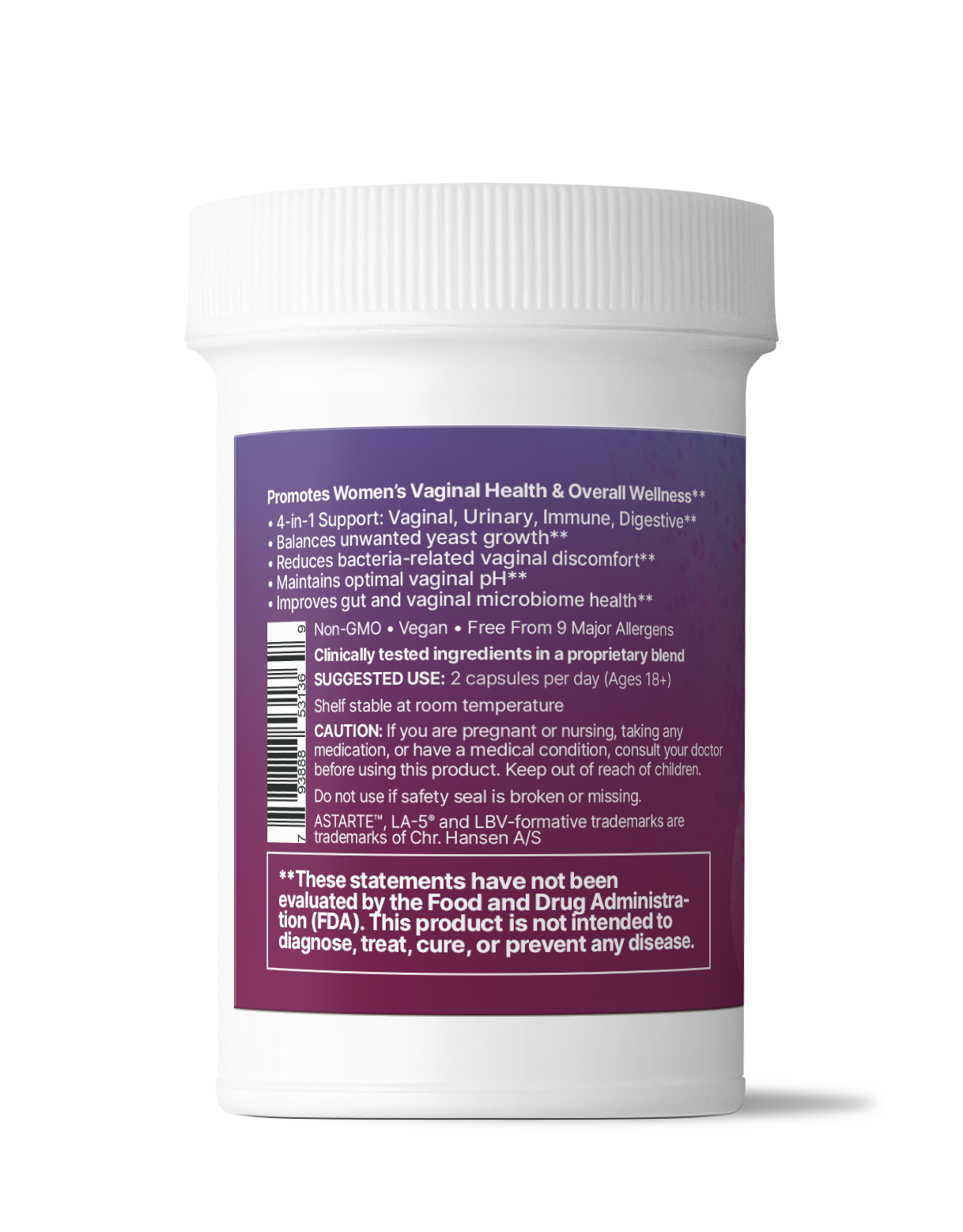 Microbiome Labs Vaginal Balance 60 Capsules