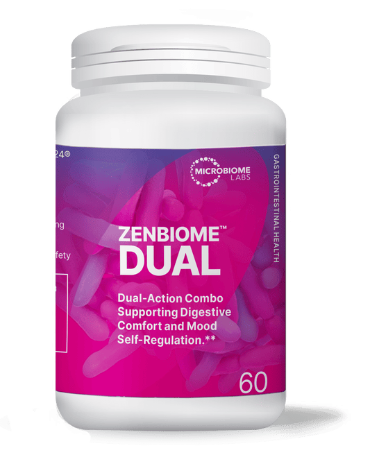 Microbiome Labs Zenbiome™ DUAL 60 Capsules