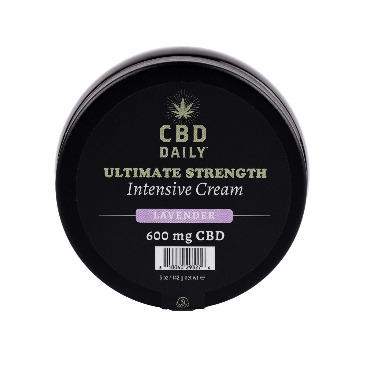 CBD Daily Ultimate Strength Intensive Cream Lavender 600mg 5 oz