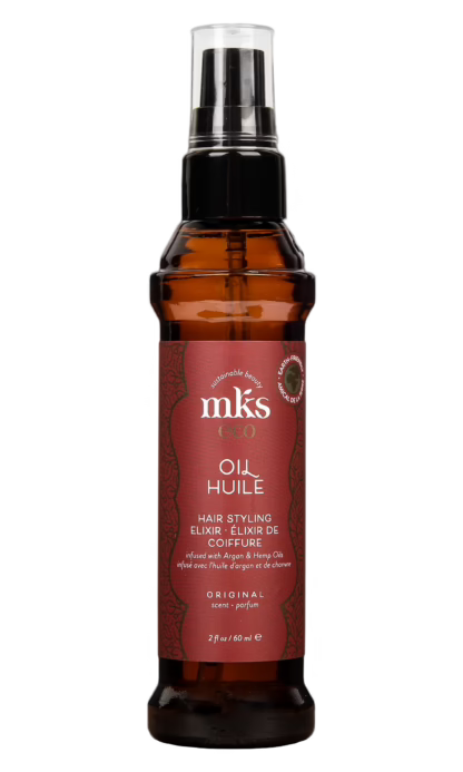 MKS eco Oil Hair Styling Elixir Original Scent 2 oz