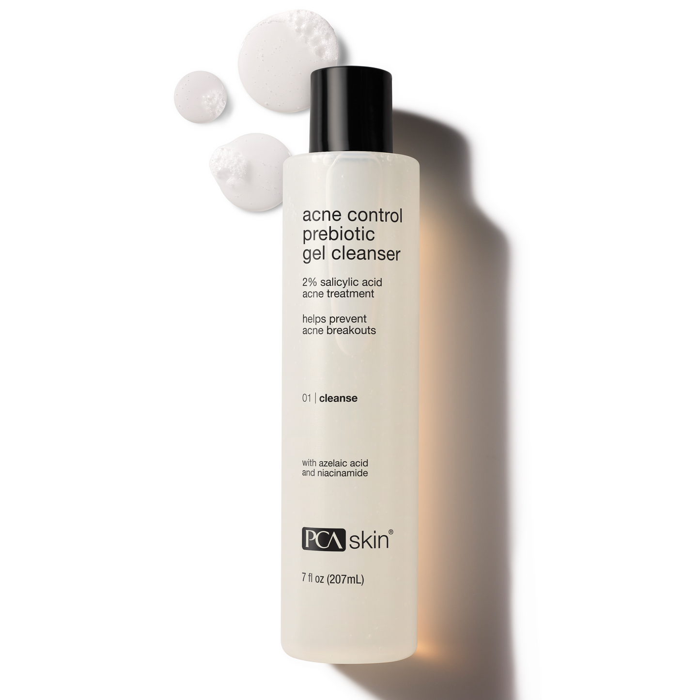PCA SKIN Acne Control Prebiotic Gel Cleanser 7 fl oz bottle