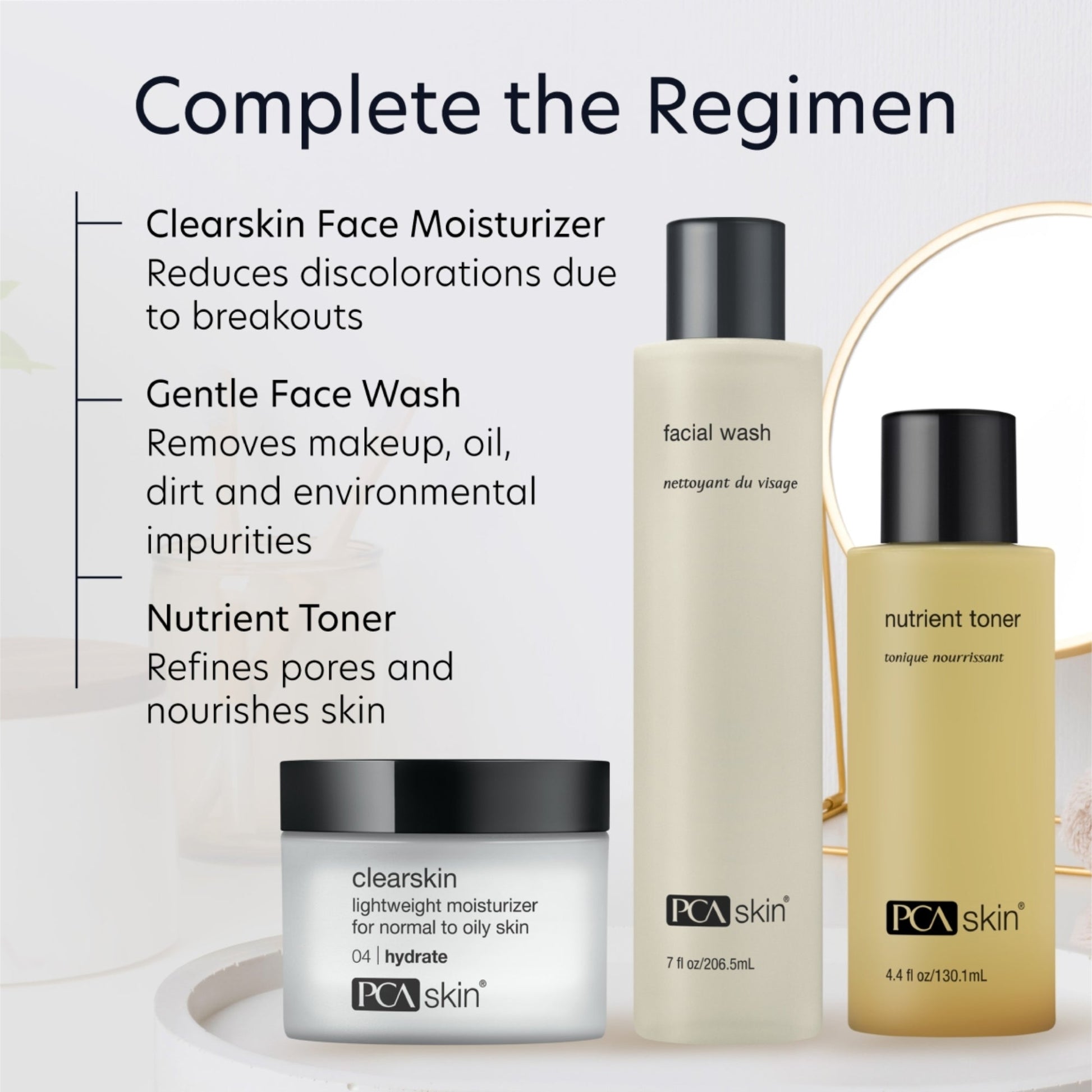 PCA SKIN Clearskin in a professional skincare routine