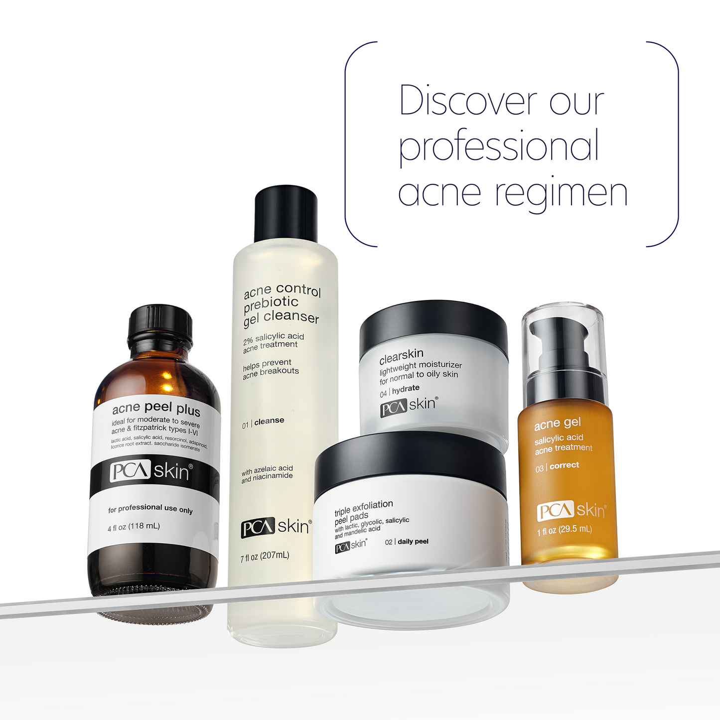 PCA SKIN professional acne regimen
