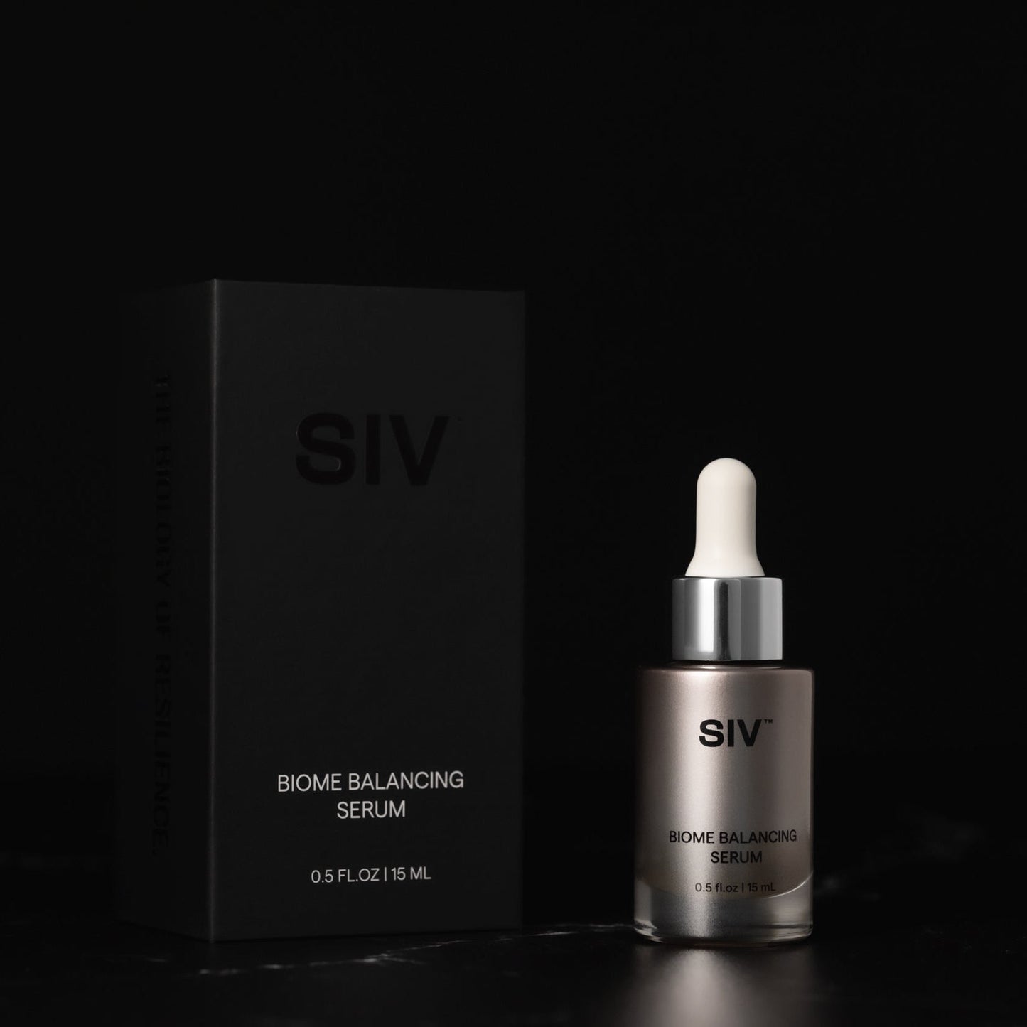 SIV Biome Balancing Serum 15 mL bottle and box