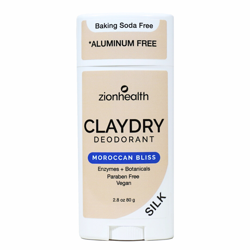 Zion Health CLAYDRY SILK Moroccan Bliss deodorant 2.8 oz