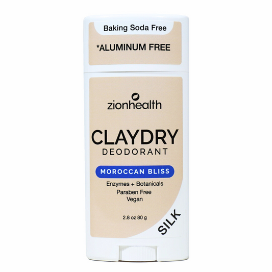 Zion Health CLAYDRY SILK Moroccan Bliss deodorant 2.8 oz