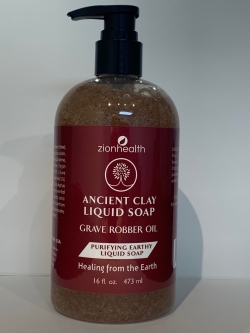 Ancient Clay Liquid Soap Grave Robber Oil 16oz