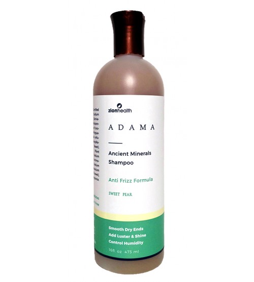 Adama Clay Shampoo Anti Frizz 16oz Sf Beauty Network Inc