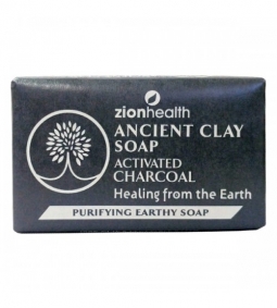 Ancient Clay Organic Vegan Soap Charcoal - 6oz