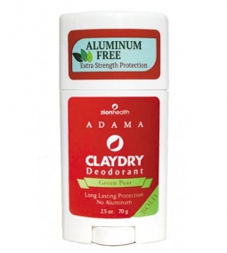 ClayDry Bold- Green Pear Natural Deodorant