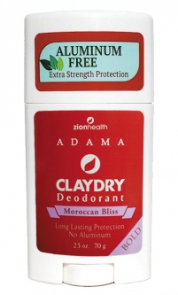 ClayDry Bold- Moroccan Bliss Natural Deodorant