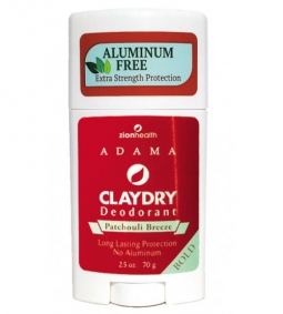 ClayDry Silk- Patchouli Breeze Natural Deodorant