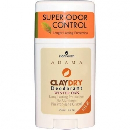 ClayDry Silk-Winter Oak Natural Deodorant ClayDry Silk- Natural Deodorant